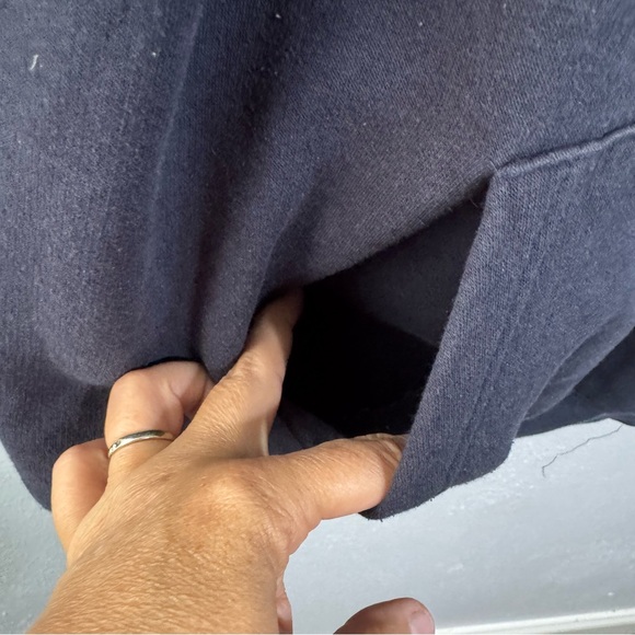 Harvard Navy Collegiate Sweatshirt Hoodie med - Picture 4 of 9